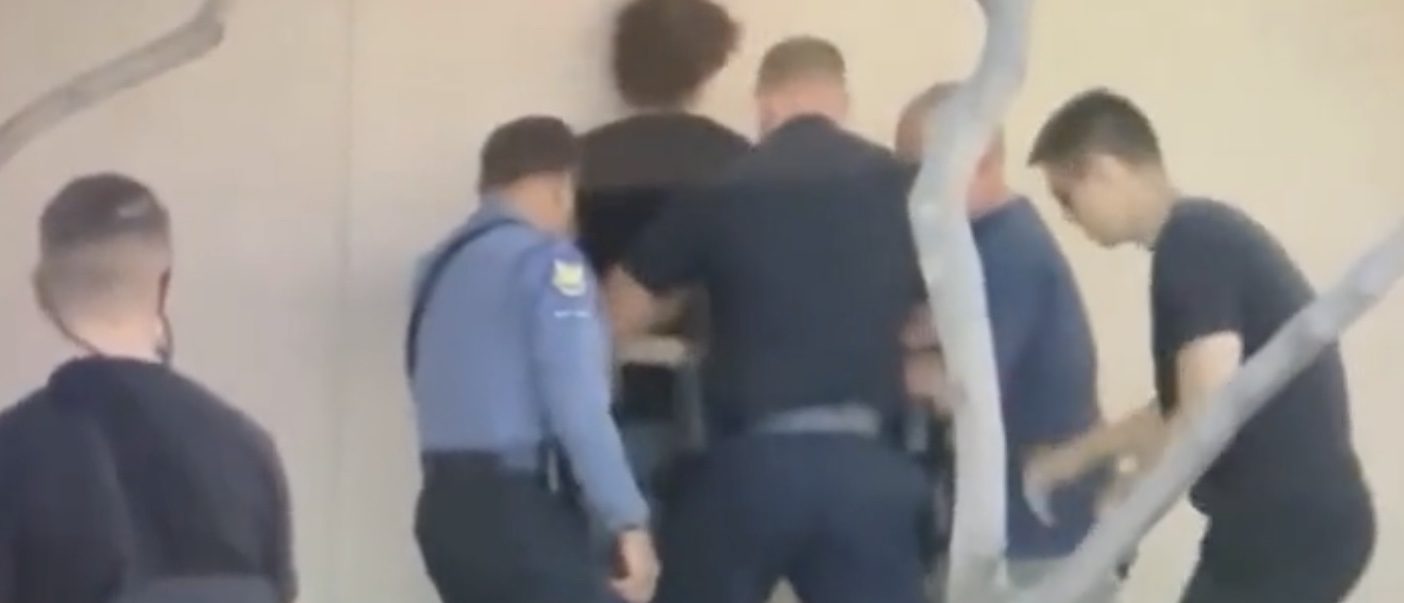 Man Tramples Charlie Kirk Memorial, Immediately Regrets It